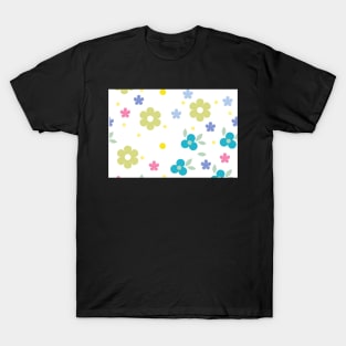 Beautiful Summer Colour Flowers T-Shirt